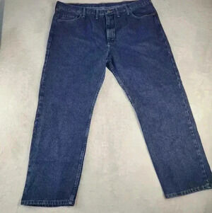 Wrangler Premium Quality Mens Relaxed Fit Jeans Sz 44&42 Relaxed Straight Leg